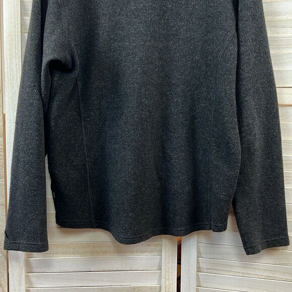 ExOfficio Wool Blend 1/2 1/4 Zip Pullover Medium - Picture 12 of 14